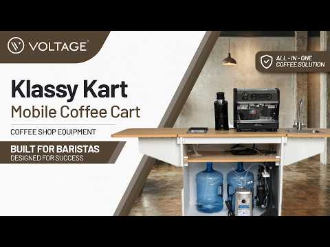 Klassy Kart Mobile Coffee Cart
