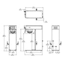 Bunn ITCB Infusion Series HV Tea/Coffee Brewer - Dual Voltage 