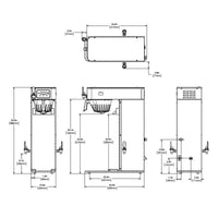 Bunn ITCB Infusion Series HV Tea/Coffee Brewer - Dual Voltage 