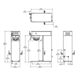 Bunn ITCB Infusion Series HV Tea/Coffee Brewer - Dual Voltage 
