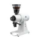 Mahlkonig EK43S short-body coffee grinder in matte white with 98mm flat burrs