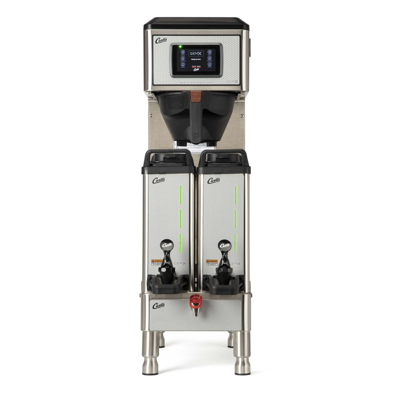 Wilbur Curtis G4 GemX Narrow IntelliFresh Twin 1.5 Gallon Coffee Brewer 