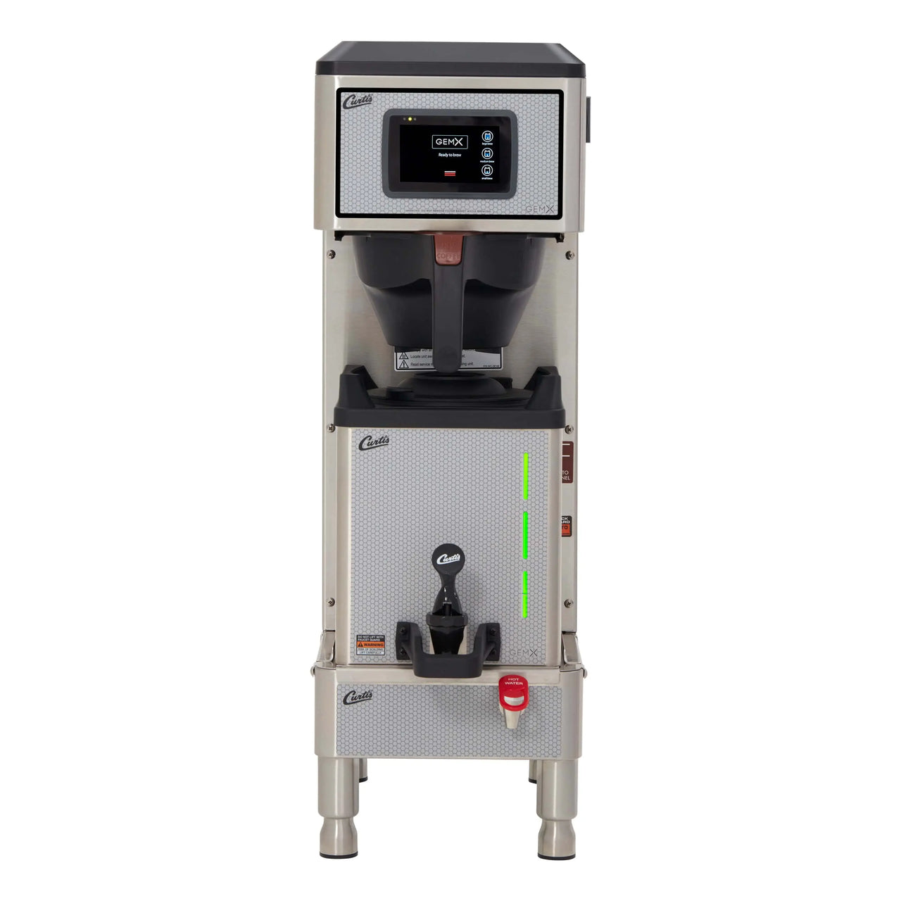 Wilbur Curtis G4 GemX Gemini IntelliFresh Single 1.5 Gallon Coffee Brewer 