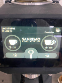 OPEN BOX Sanremo F83 Pro Espress Grinder- Black - S#M000717031F