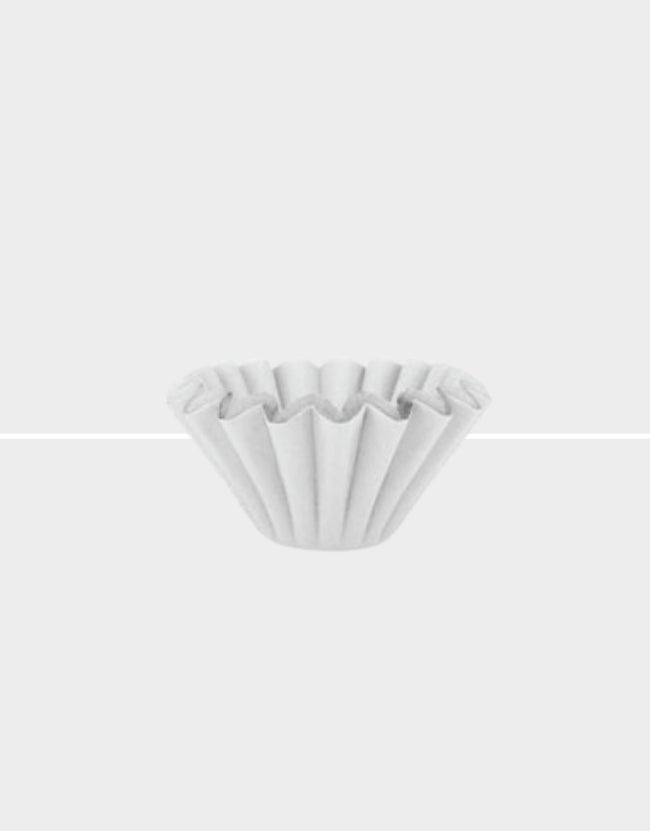 Fetco F002 13 x 5 in. paper coffee filters