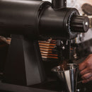 Mahlkonig EK43S space-saving allround grinder in a lifestyle setting