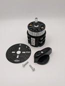 Two Pole Rotative Switch with Aux. Phase (Part: M28166 / S000INA13/BQQ) 