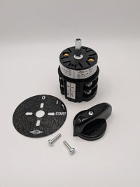 Two Pole Rotative Switch with Aux. Phase (Part: M28166 / S000INA13/BQQ) 