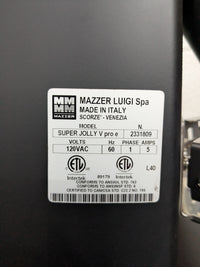 OPEN BOX Mazzer Super Jolly V Pro Electronic Espresso Grinder - Black - S#2331809