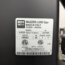 OPEN BOX Mazzer Super Jolly V Pro Electronic Espresso Grinder - Black - S#2331809