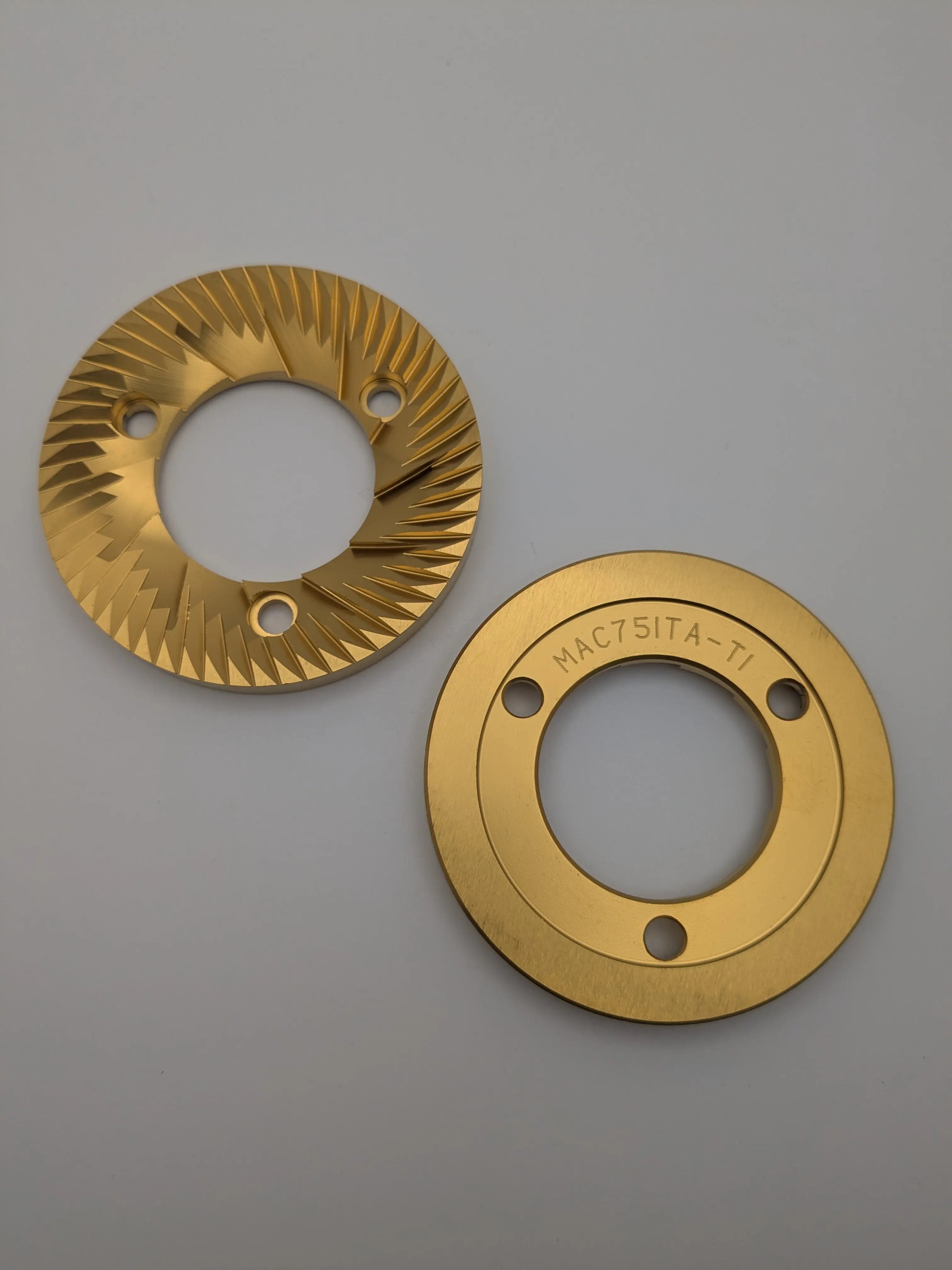 Eureka 75mm Titanium Flat Burr Set