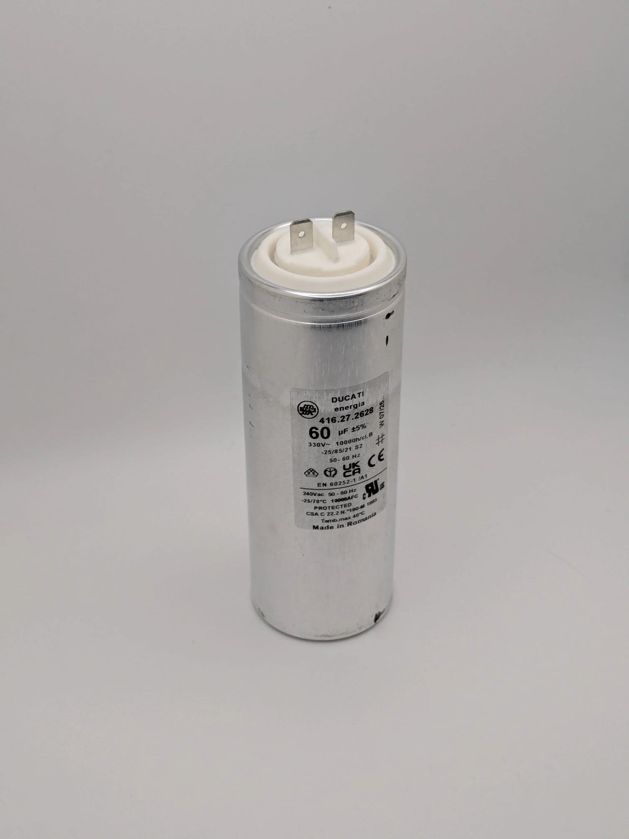 Capacitor - 60 MF U.L. (Part: M19058 / S000COE09/QQQ) 