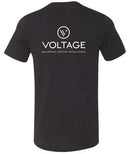 Voltage Black Heather Jersey Tee Shirt 