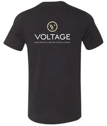 Voltage Black Heather Jersey Tee Shirt 