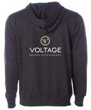 Voltage Black Midweight Hoodie 