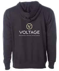 Voltage Black Midweight Hoodie 