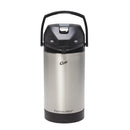 Wilbur Curtis 2.5L Stainless Lined Airpot with Lever Handle 