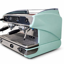 La Spaziale EKOMAT espresso machine, Short-cup, Water Green, right side view
