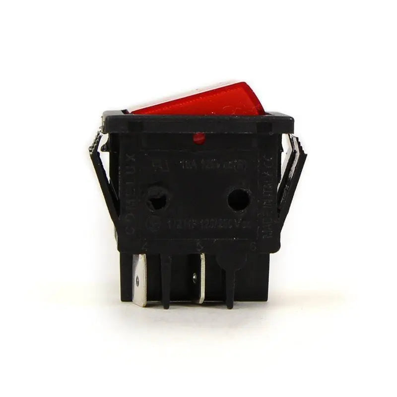 Astoria Astoria CK Red Bipolar 16A 250v Spring Switch 18268 Caps / Knobs / Switches