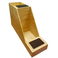 Bamboo In-Line Dual Airpot Rack 