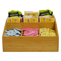 Bamboo 9 Section Condiment Rack 