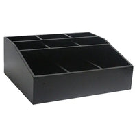 Bamboo 9 Section Condiment Rack 