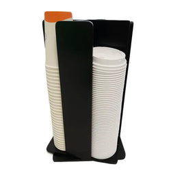 Bamboo Revolving Cup/Lid Rack 