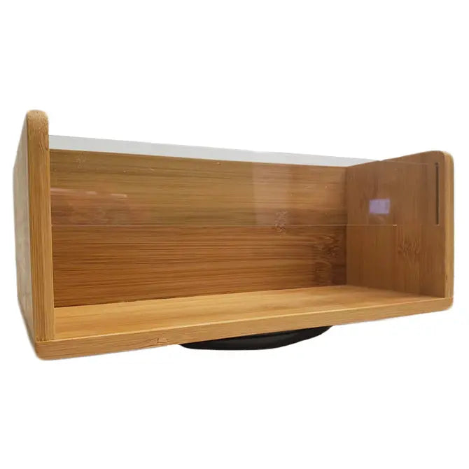 Bamboo Swivel Tea Rack 