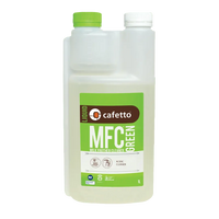 Image of Cafetto MFC Green Milk Frother Cleaner 1 Liter / 34oz Bottle - Voltage Coffee Supply™