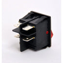 CP Red Bipolar Switch with Indicator Lamp Button 250v 16a Caps / Knobs / Switches