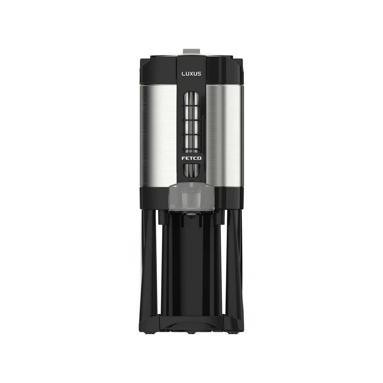 Image of Fetco Luxus LGD Thermal Sight Gauge Coffee Dispenser with Stand - Voltage Coffee Supply™