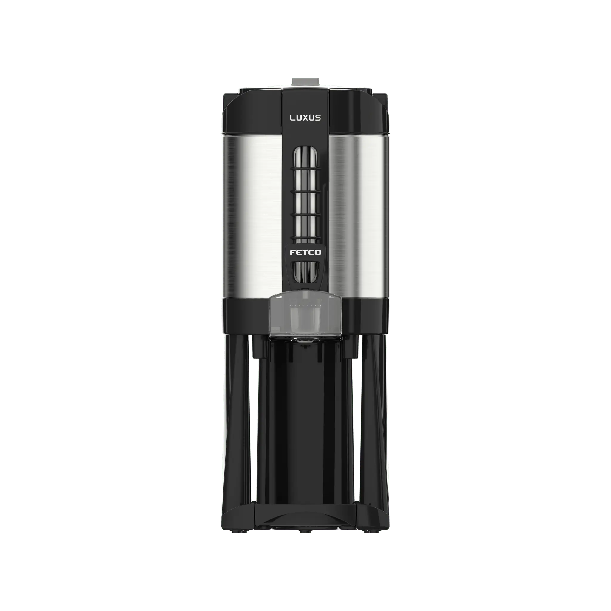 Image of Fetco Luxus LGD Thermal Sight Gauge Coffee Dispenser with Stand - Voltage Coffee Supply™