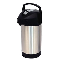 Image of Fetco Stainless Lined Lever Airpot Server 2.2L, 2.5L, 3.0L, 3.8L - Voltage Coffee Supply™