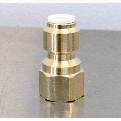 HHD John Guest Female Flare Brass Adapter 1/4" Tube x 1/4" MI4508F4S Fittings & Adapters