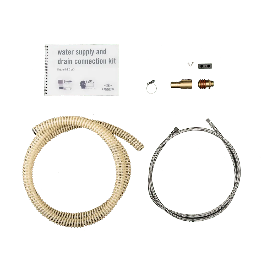 Image of La Marzocco Linea Mini GS3 Plumb In Water Supply Drain Connection Kit 912 - Voltage Coffee Supply™