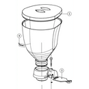 Image of Mazzer Robur S / Major V Hopper Complete - Voltage Coffee Supply™