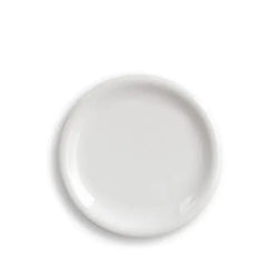 notNeutral notNeutral Lino Cafe Plates - One Dozen Cups & Mugs 7" Round | White