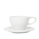 notNeutral notNeutral Lino Small Latte Cup & Saucer - One Dozen Cups & Mugs White
