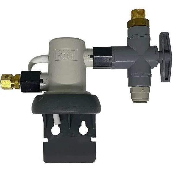 Image of Nuova Simonelli 3/8" NPT Valved Filter Head with Flush Valve - Voltage Coffee Supply™