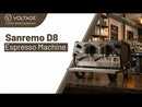 Sanremo D8 Overview video from Voltage Coffee Supply