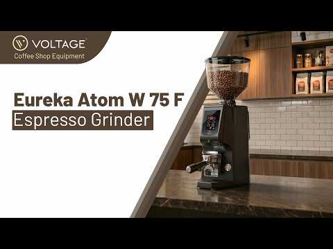 Eureka Atom W 75 F Grind By Weight Commercial High Volume Espresso Grinder