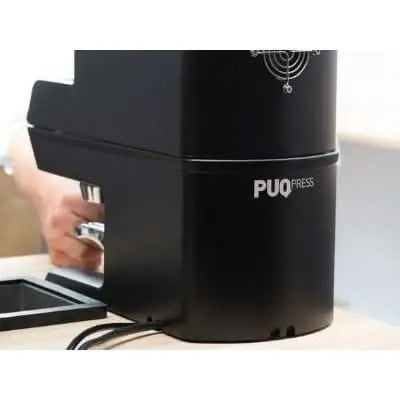 Image of Puqpress Gen 5 M2 Automatic Tamper for Simonelli Mythos Grinders - Voltage Coffee Supply™
