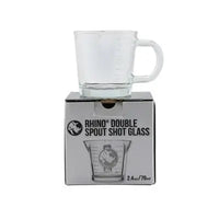 Image of Rhino Double Spout Shot Glass - Voltage Coffee Supply™