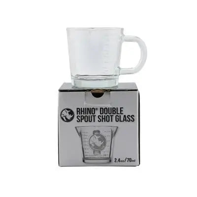 Rhino Double Spout Shot Glass