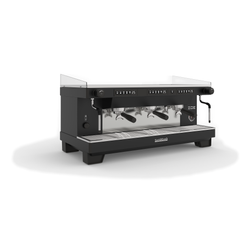 Voltage Coffee Supply™ Sanremo Zoe Competition Volumetric Espresso Machine 3 Group Black Front View