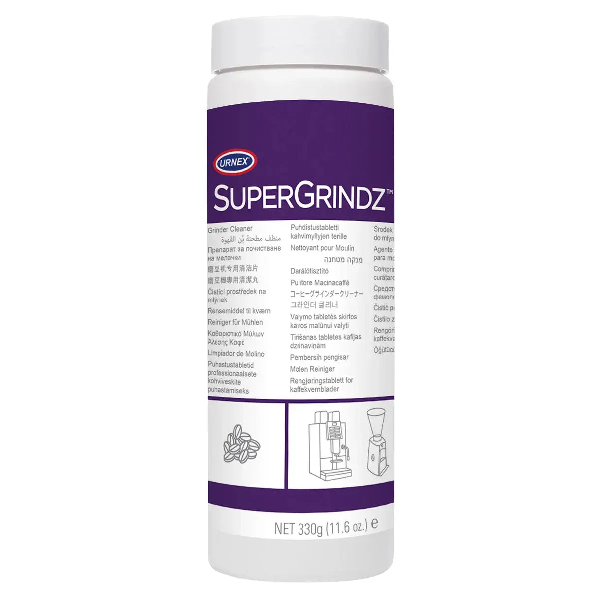 Urnex SuperGrindz Coffee Grinder Cleaner 330g